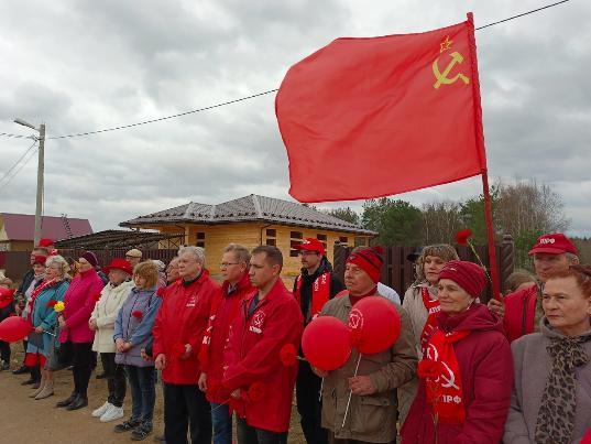 В Котласском районе прошли торжества по случаю юбилея В.И.Ленина